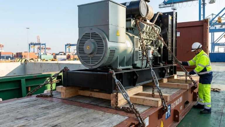 Flat Rack (FOR) Lashing